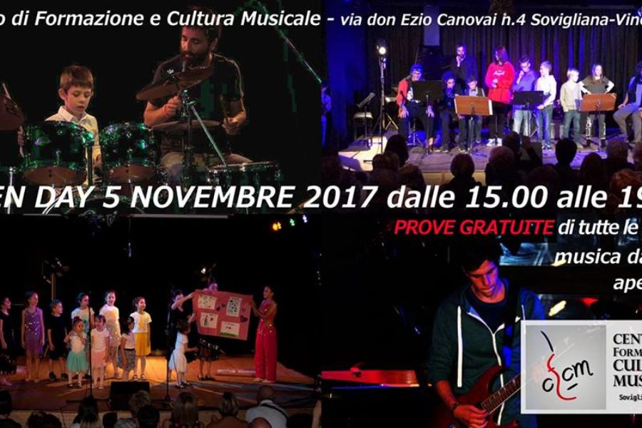 Open Day Musicale – Prove Gratuite!